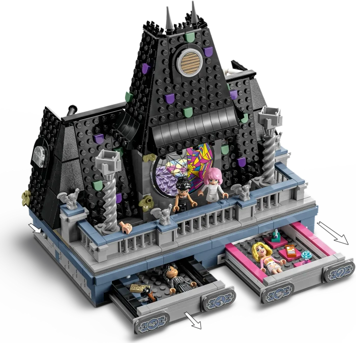 LEGO Wednesday - Wednesdays und Enids Zimmer im Studentenwohnheim