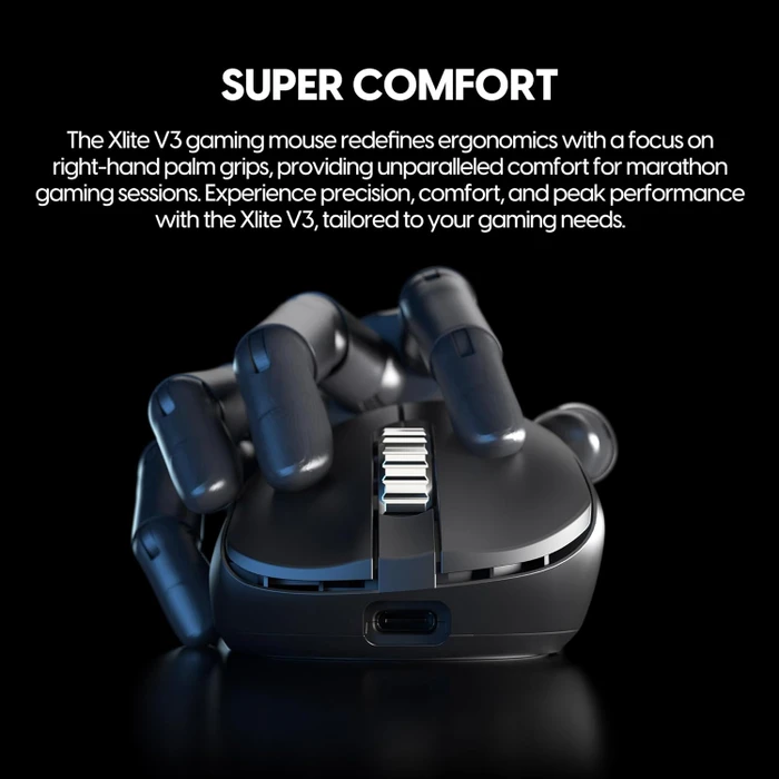 Pulsar Gaming Gears Xlite v3 eS Wireless schwarz, USB