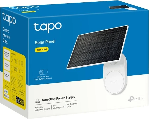 TP-Link Tapo A201 Solar Panel weiß, Solarmodul
