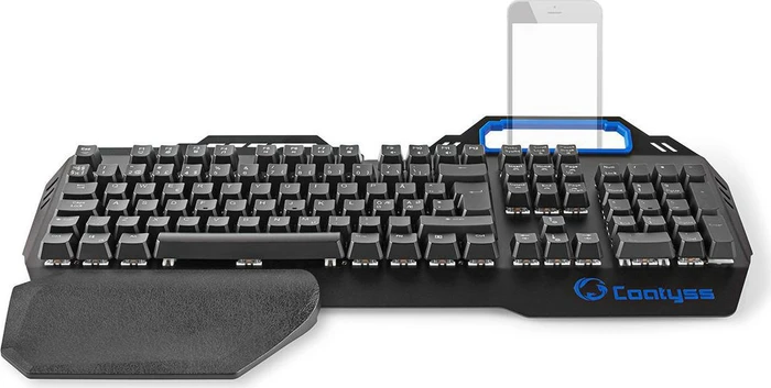 Nedis Coatyss Mechanische Gaming Tastatur, LEDs RGB, Gaote Outemu BLUE, USB, ND
