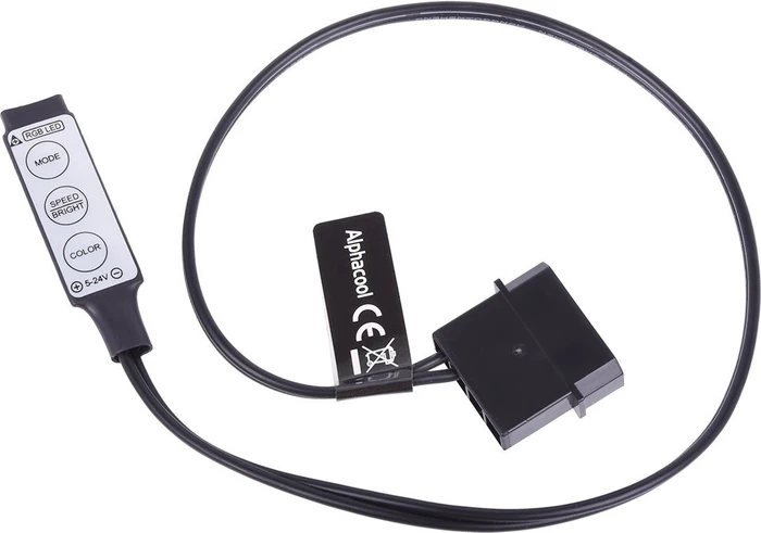 Alphacool Aurora LED RGB Controller Kompakt, Lichtsteuerung, schwarz