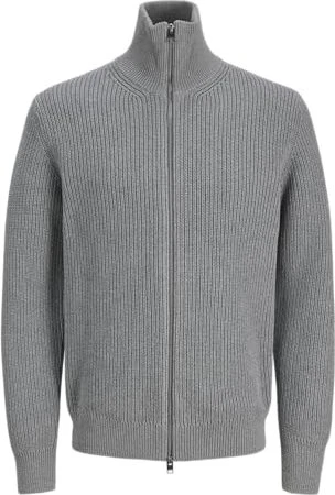 Jack & Jones Blastandfort Strickjacke medium grey melange (Herren)