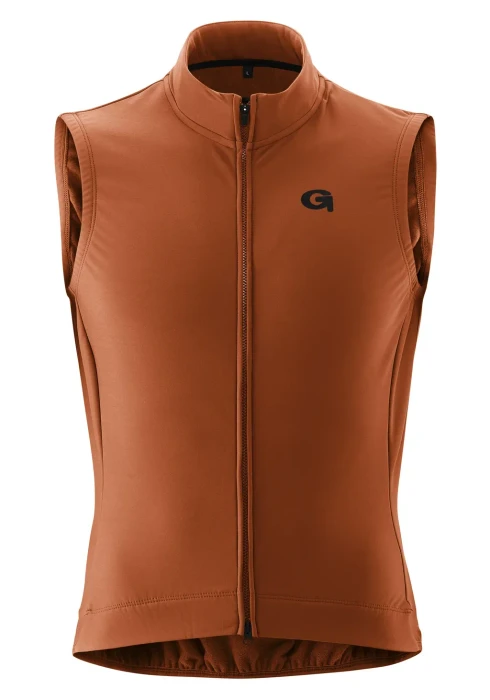 Gonso Cavento Funktionsweste copper clay (Herren)