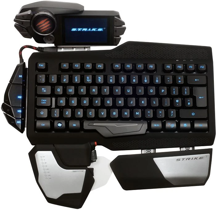 MadCatz S.T.R.I.K.E. 7 Keyboard, USB, DE