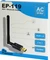 Inter-Tech EP-119, 2.4GHz/5GHz WLAN, Bluetooth Adapter, USB-A 2.0 [Stecker] Vorschaubild