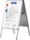 Magnetoplan Kundenstopper SP, A1, weiß/silber, 63.9x88.6cm (500016)