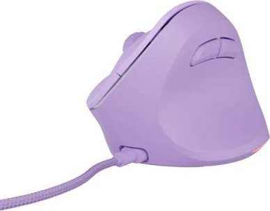 Natec Crake 2 Pro Vertical Wired Mouse Pure Lavender, USB