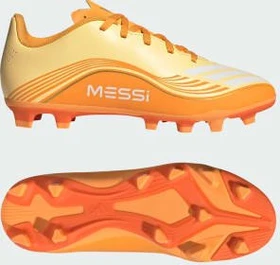 adidas F50 Messi Club FG/MG ice tangerine/gold metallic/pure tangerine (Junior)
