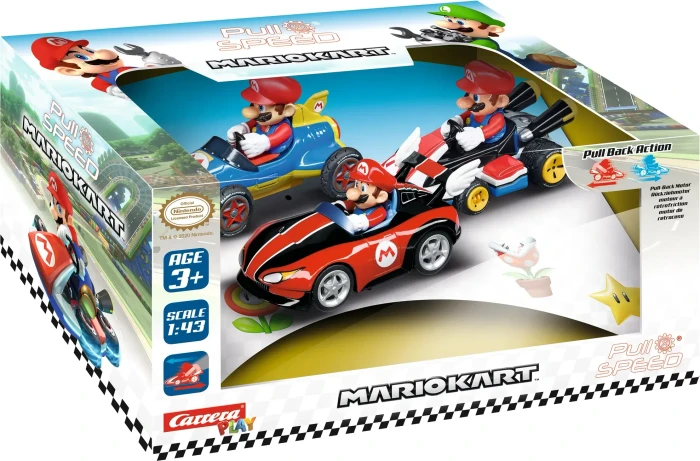 Carrera Pull & Speed Mario Kart - Mario 3Pack (15813016)