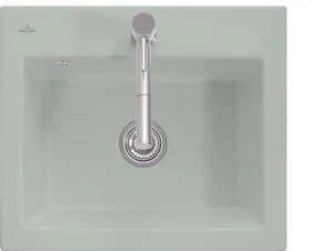 Villeroy & Boch Subway 60 S Einbau Becken mittig fossil