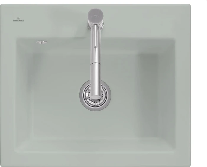 Villeroy & Boch Subway 60 S Einbau Becken mittig fossil