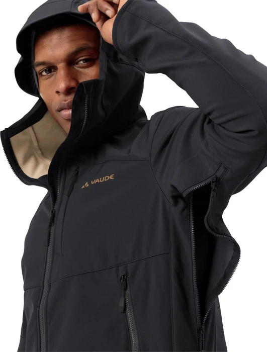 Vaude Roccia II Softshell Funktionsjacke black/oat (Herren)