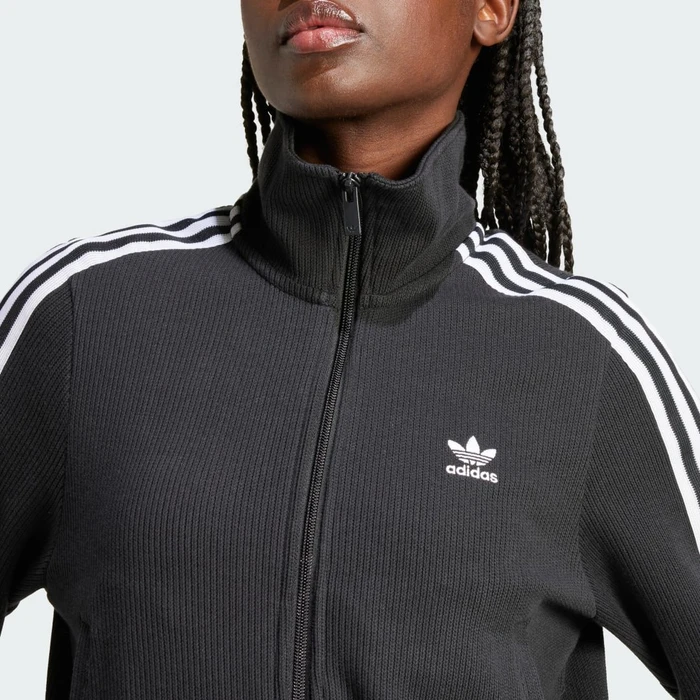 adidas Knit Originals Trainingsjacke schwarz (Damen)