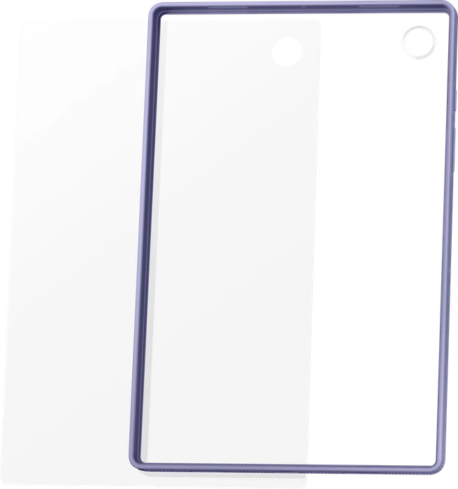 Samsung EF-QX200 Clear Edge Cover für Galaxy Tab A8 X200/X205, Lavender