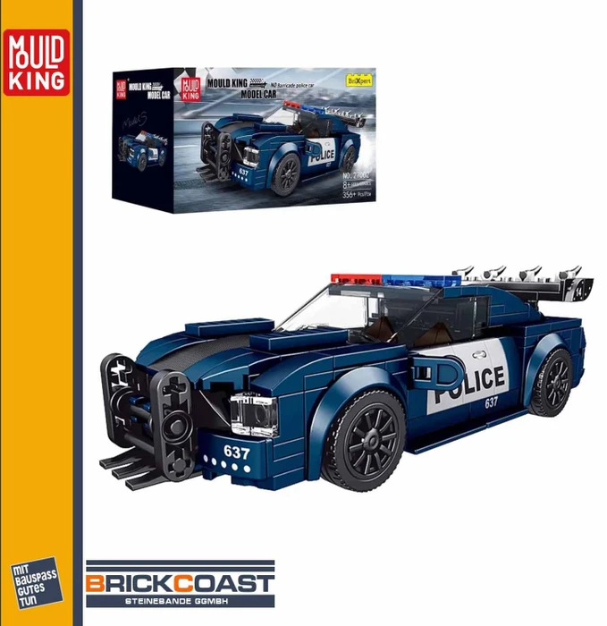 Mould King The Barricade Police Mini-Sportwagen