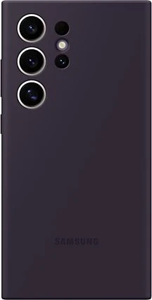 Samsung Silicone Case für Galaxy S24 Ultra dark violet