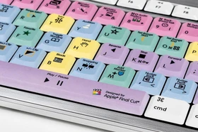 LogicKeyboard ALBA Final Cut Pro X Mac, USB, DE (LKB-FCPX10-CWMU-DE)