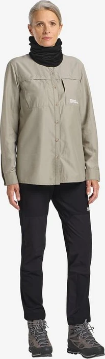 Jack Wolfskin Merino Schlauchtuch schwarz