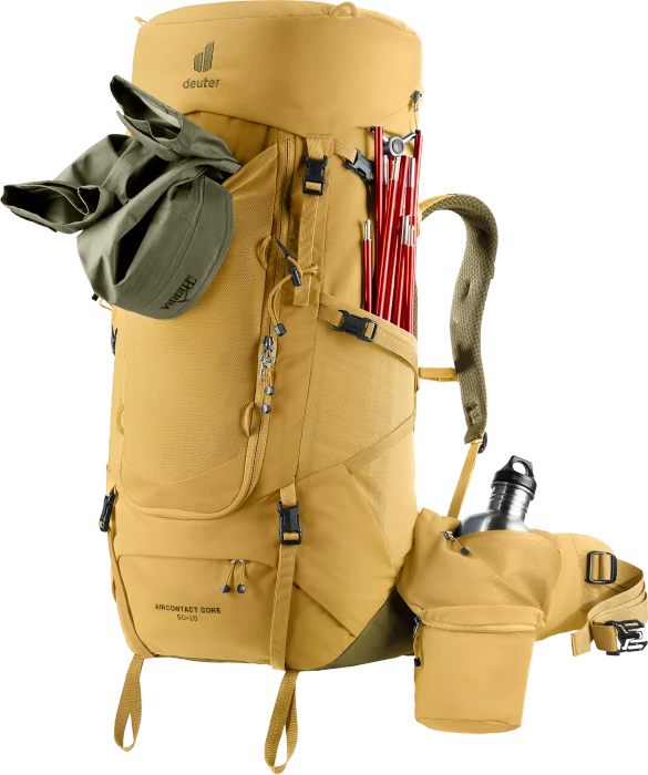 Deuter Aircontact Core 50+10 savanna/nori