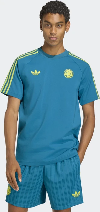 adidas Kolumbien Original T-Shirt kurzarm mystery petrol (Herren)
