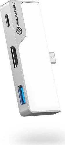 Alogic Ultra Series USB-C Dock Nano Mini, silver, USB-C 3.0 [Stecker]