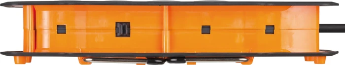 Brennenstuhl professionalLINE Steckdosen-Powerblock IP54, 4-fach, 8m, orange/anthrazit