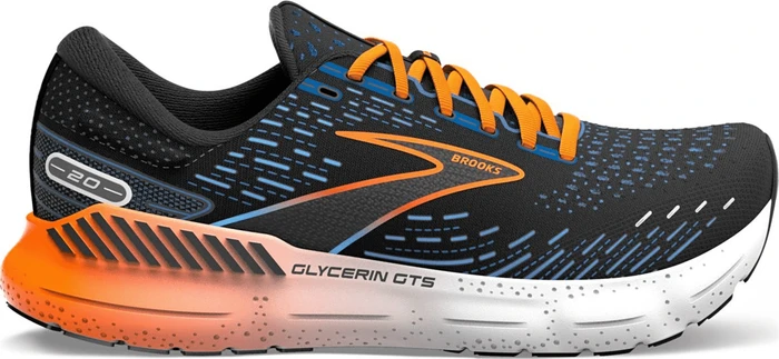 Brooks Glycerin GTS 20 black/classic blue/orange (Herren)