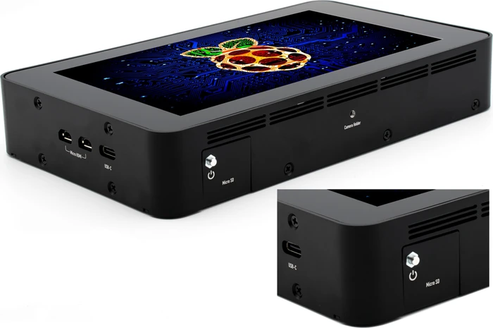 KKSB Gehäuse für Raspberry Pi 5, schwarz