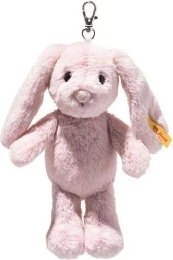 Steiff Hoppie Hase rosa Schlüsselanhänger 16cm