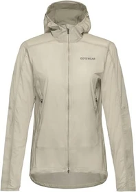 Gore Wear Fernflow Hooded Windbreaker Fahrradjacke tech beige (Damen)