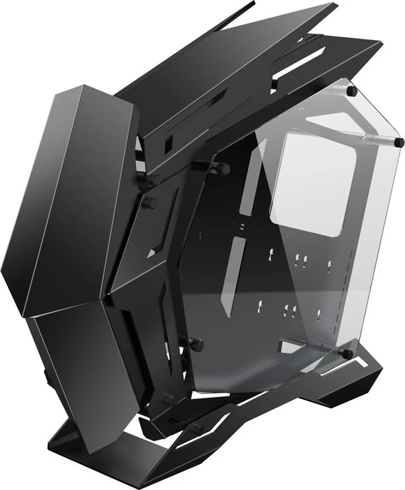 Jonsbo Mod3, schwarz, Glasfenster