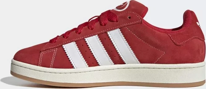 adidas Campus 00s better scarlet/cloud white/off white