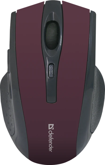 Defender Accura MM-665 Wireless Optical Mouse burgunderrot, USB