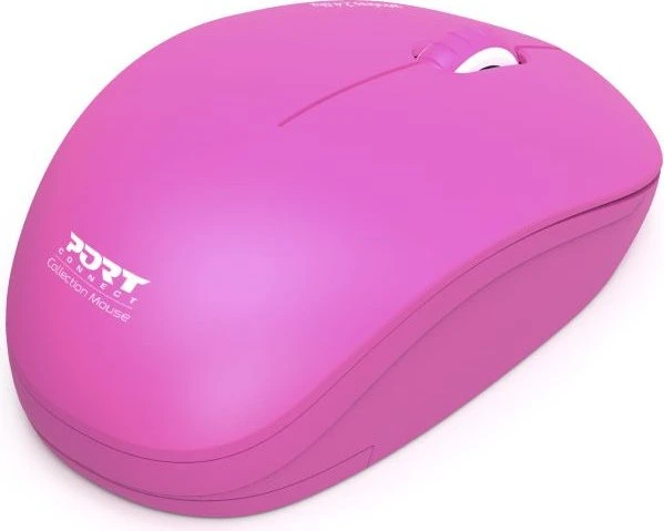Port Designs Wireless Mouse Collection rosa, USB