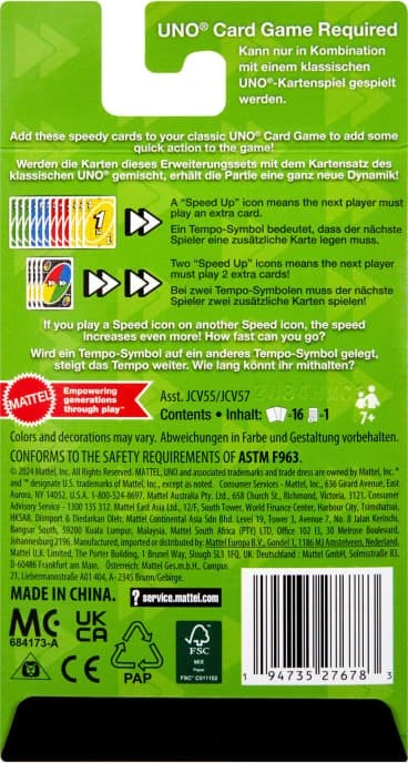 UNO Add-On-Packs Speed Pack (Erweiterung)