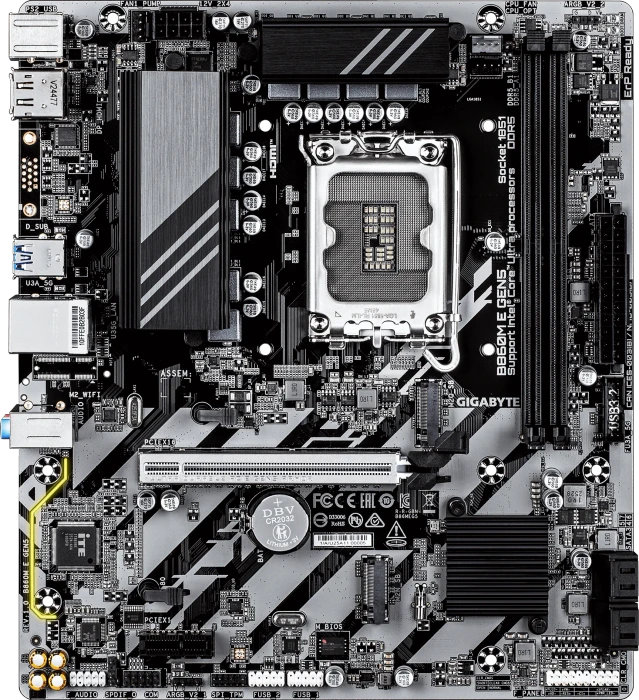 GIGABYTE B860M E GEN5 (Intel 1851)