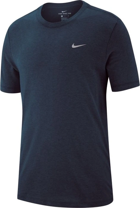 Nike Dri-FIT Funktionsshirt kurzarm obsidian heather/matte silver (Herren)