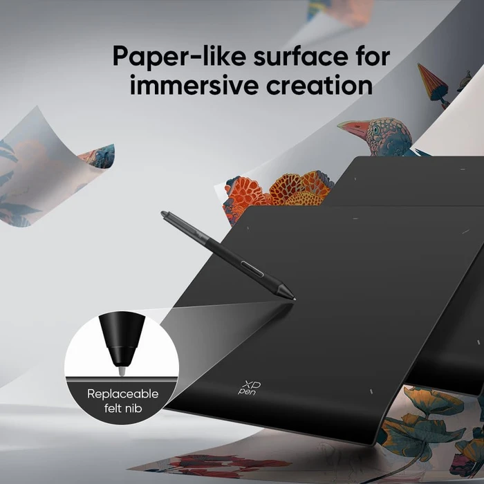 XP-Pen Deco Pro LW Gen 2, schwarz/grau, mit X-Fernbedienung