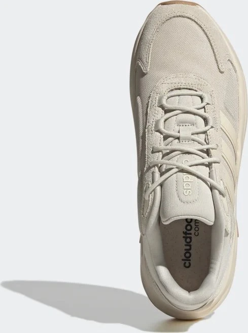 adidas Ozelle Cloudfoam aluminium/wonder white/gum