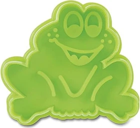 Städter Präge-Ausstecher mit Auswerfer Frosch 5.5cm grün