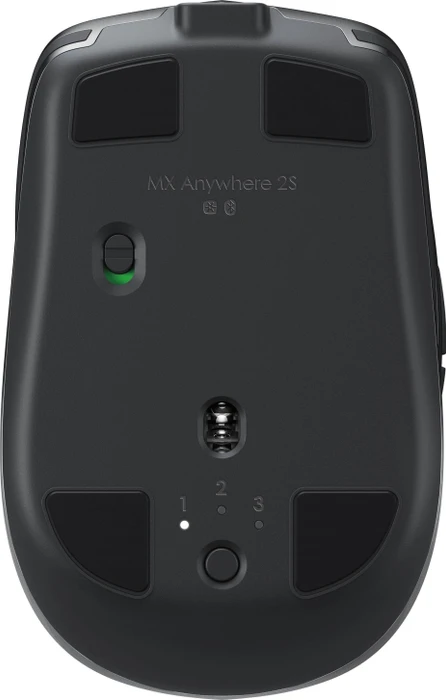 Logitech MX Anywhere 2S Bluetooth Edition, Graphite, USB/Bluetooth