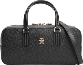 Tommy Hilfiger Crossbody-Tasche mit TH-Monogramm Handtasche schwarz