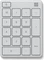 Microsoft Wireless Number Pad, Gletscherblau, Bluetooth Vorschaubild