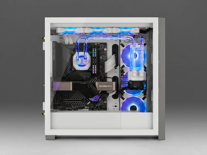 Corsair Hydro X Series iCUE XH305i RGB Pro Custom Cooling Kit, weiß