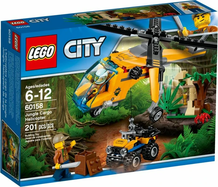 LEGO City Dschungelforscher - Dschungel-Frachthubschrauber