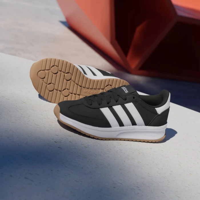 adidas Run 70s 2.0 core black/cloud white/gum (Junior)