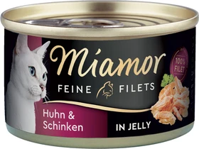 Finnern Miamor Feine Filets Thunfisch und Käse, 600g (6x 100g)