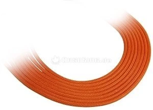 BitFenix Alchemy 8-Pin PCIe Verlängerung 45cm, sleeved orange