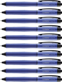 STABILO Palette Tintenroller (Mine) blau, 10er-Pack