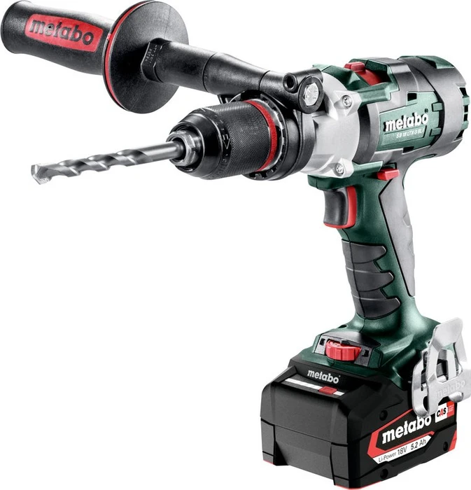 Metabo SB 18 LTX-3 BL I Akku-Schlagbohrschrauber inkl. Koffer + 2 Akkus 5.2Ah